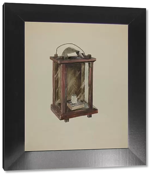 Lantern, c. 1937. Creator: Ralph Atkinson