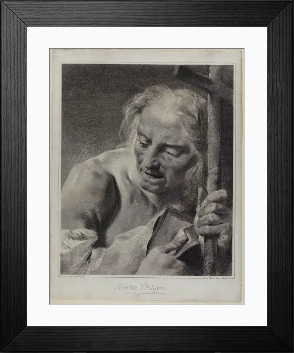 Framed Print : God the Father and Eleven of the Twelve Apostles, 1742. Creator: Giovanni Marco Pitteri Framed Print : God the Father and Eleven of the Twelve Apostles, 1742. Creator: Giovanni Marco Pitteri
