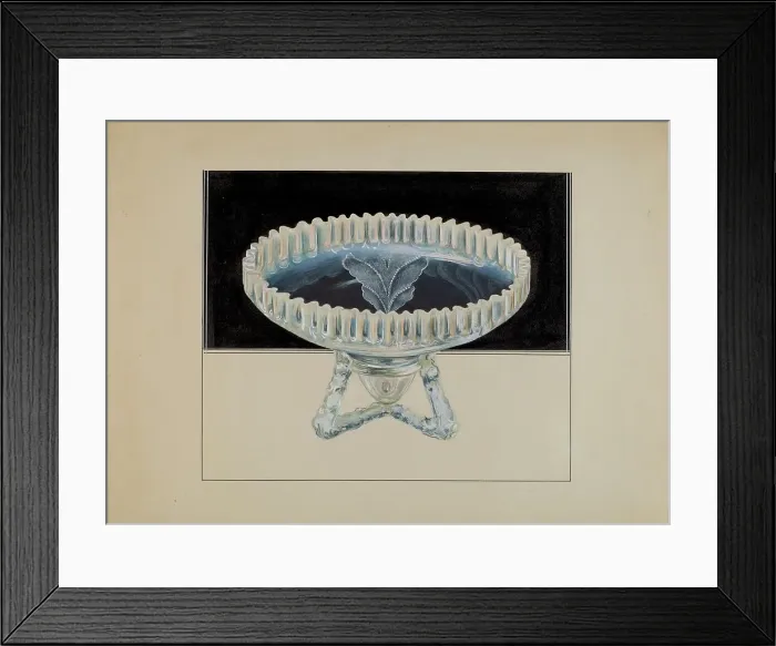 Framed Print : Ornamental Compote, c. 1936. Creator: Ralph Atkinson Framed Print : Ornamental Compote, c. 1936. Creator: Ralph Atkinson