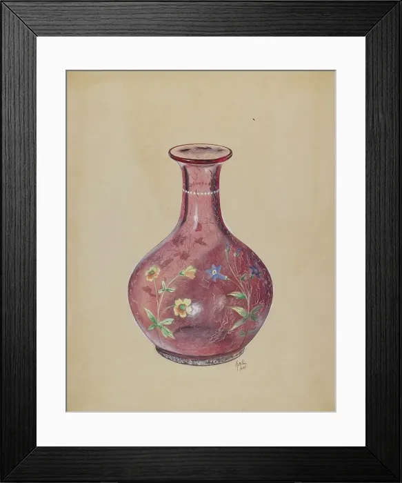 Framed Print : Water Carafe, 1937. Creator: Ralph Atkinson Framed Print : Water Carafe, 1937. Creator: Ralph Atkinson