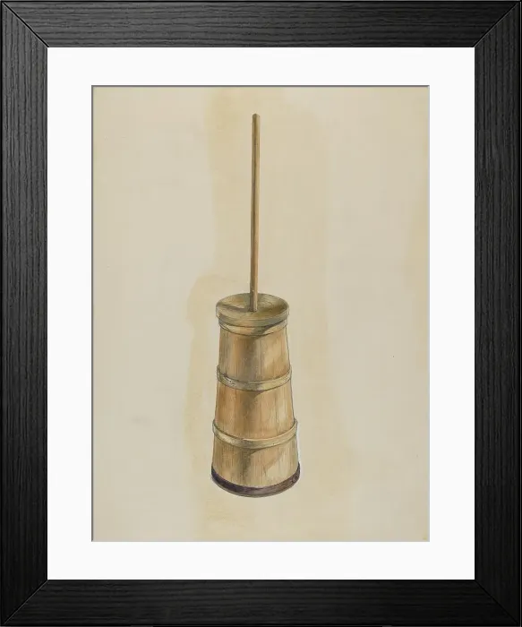 Framed Print : Churn, c. 1937. Creator: Ralph Atkinson Framed Print : Churn, c. 1937. Creator: Ralph Atkinson