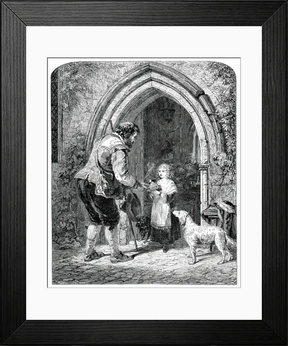 Framed Print : Hospitality - The Mote, Ightham, Kent'... 1850. Creator: Smith & Cheltnam. Hospitality - The Mote, Ightham, Kent'... 1850. Creator: Smith & Cheltnam Framed Print : Hospitality - The Mote, Ightham, Kent'... 1850. Creator: Smith & Cheltnam. Hospitality - The Mote, Ightham, Kent'... 1850. Creator: Smith & Cheltnam