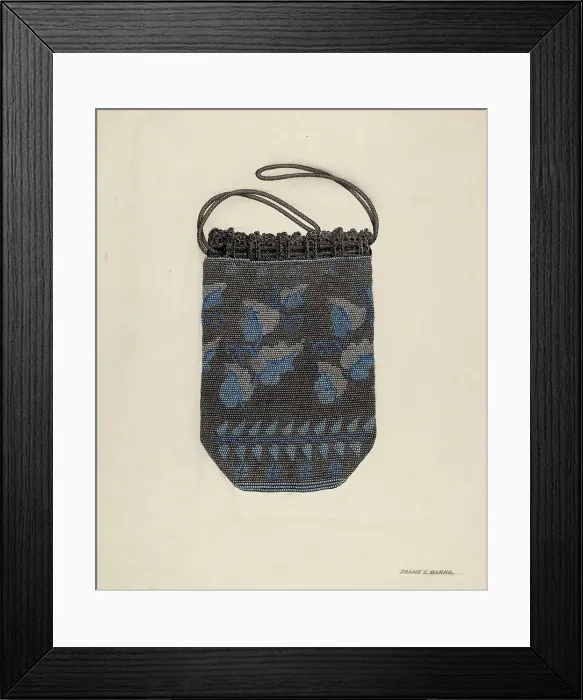 Framed Print : Bag, c. 1938. Creator: Frank C. Barks Framed Print : Bag, c. 1938. Creator: Frank C. Barks
