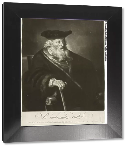 Rembrandt's Father, n.d. Creator: James McArdell