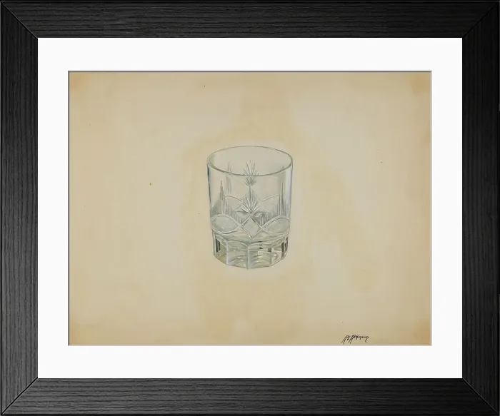 Framed Print : Tumbler, c. 1936. Creator: Ralph Atkinson Framed Print : Tumbler, c. 1936. Creator: Ralph Atkinson
