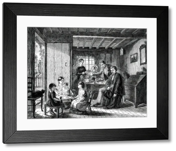 Framed Print : Royal Academy Exhibition - No. 597 - Contentment, painted by A. Rankley, 1850. Creator: Smith & Cheltnam. Royal Academy Exhibition - No. 597 - Contentment, painted by A. Rankley, 1850. Creator: Smith & Cheltnam Framed Print : Royal Academy Exhibition - No. 597 - Contentment, painted by A. Rankley, 1850. Creator: Smith & Cheltnam. Royal Academy Exhibition - No. 597 - Contentment, painted by A. Rankley, 1850. Creator: Smith & Cheltnam