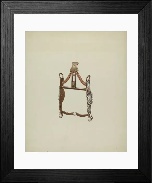 Framed Print : Eagle Bit, c. 1938. Creator: Frank C. Barks Framed Print : Eagle Bit, c. 1938. Creator: Frank C. Barks