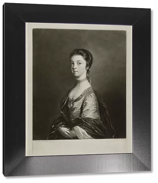 Lady Elizabeth Montagu, 1756. Creator: James McArdell