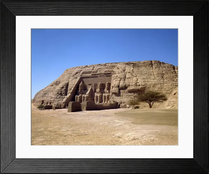 Framed Print : Ramses, Abu Simbel, Egypt, 1984. Creator: Ethel Davies Framed Print : Ramses, Abu Simbel, Egypt, 1984. Creator: Ethel Davies