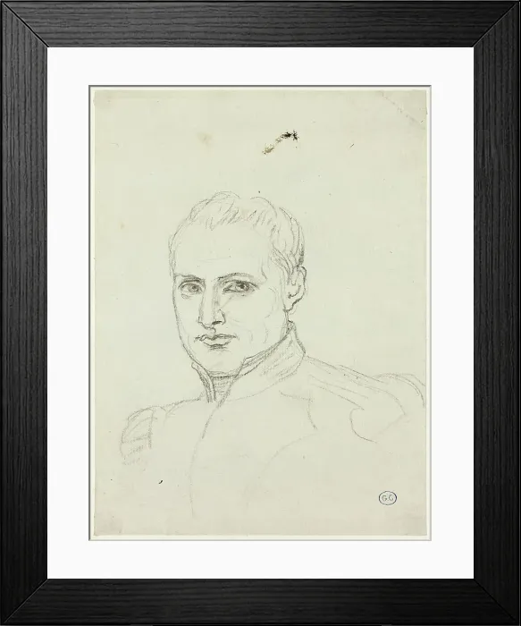 Framed Print : Study, 1811 / 1812. Creator: Jacques-Louis David Framed Print : Study, 1811 / 1812. Creator: Jacques-Louis David