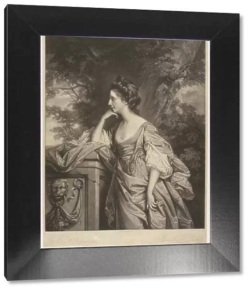 Frances, Lady Bridges, 1768. Creator: James Watson