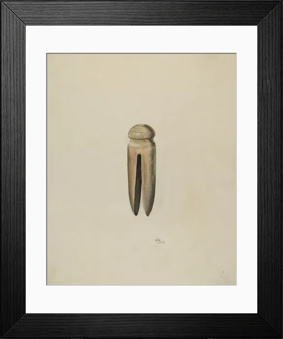Framed Print : Clothes Pin, c. 1938. Creator: Ralph Atkinson Framed Print : Clothes Pin, c. 1938. Creator: Ralph Atkinson