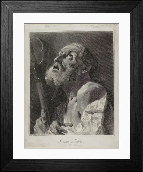 Framed Print : God the Father and Eleven of the Twelve Apostles, 1742. Creator: Giovanni Marco Pitteri Framed Print : God the Father and Eleven of the Twelve Apostles, 1742. Creator: Giovanni Marco Pitteri