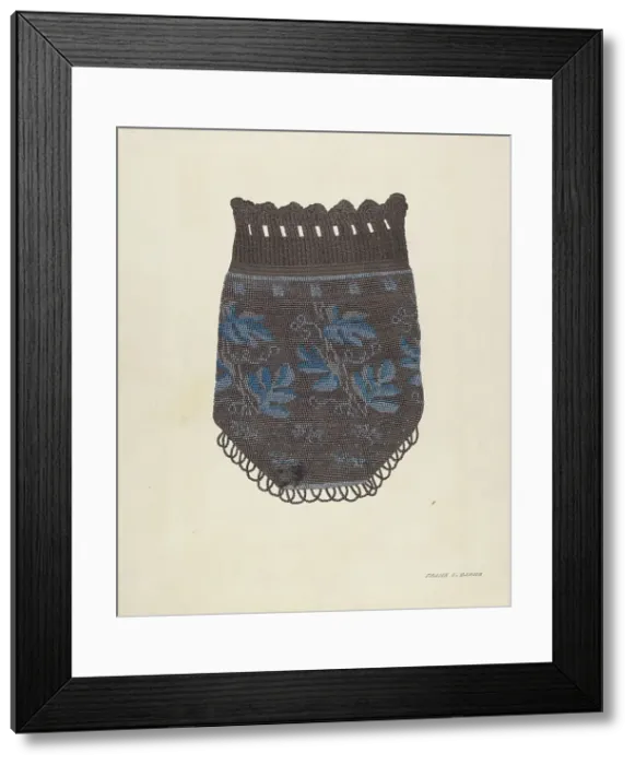 Framed Print : Bag, c. 1938. Creator: Frank C. Barks Framed Print : Bag, c. 1938. Creator: Frank C. Barks