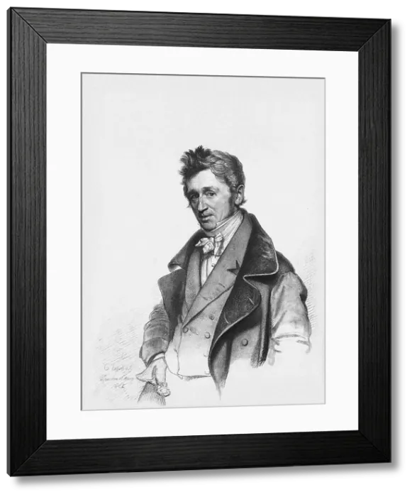 Framed Print : Portrait of the pianist and composer August Alexander Klengel (1783-1852), ca 1820. Creator: Vogel von Vogelstein, Carl Christian, (after) (1788-1868) Framed Print : Portrait of the pianist and composer August Alexander Klengel (1783-1852), ca 1820. Creator: Vogel von Vogelstein, Carl Christian, (after) (1788-1868)