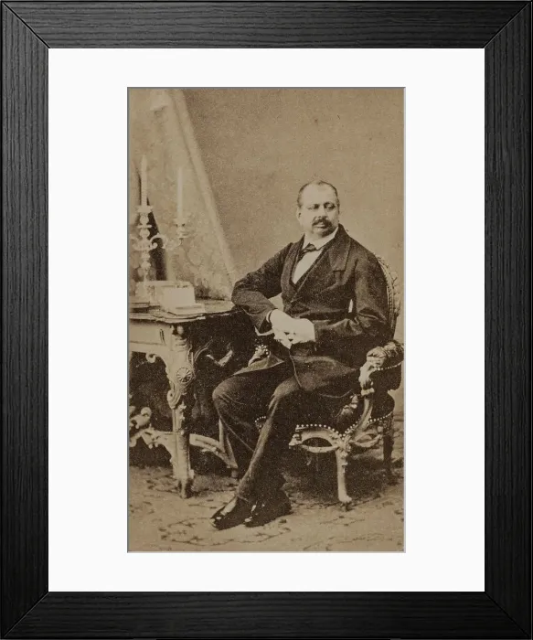 Framed Print : Portrait of Count Anatole Nikolaievich Demidov, 1st Prince of San Donato (1812-1870), c. 1870. Creator: Photo studio Furne fils & H. Tournier. Portrait of Count Anatole Nikolaievich Demidov, 1st Prince of San Donato (1812-1870), c. 1870 Framed Print : Portrait of Count Anatole Nikolaievich Demidov, 1st Prince of San Donato (1812-1870), c. 1870. Creator: Photo studio Furne fils & H. Tournier. Portrait of Count Anatole Nikolaievich Demidov, 1st Prince of San Donato (1812-1870), c. 1870