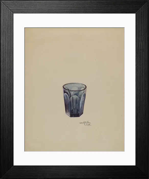 Framed Print : Whiskey Glass, 1937. Creator: Ralph Atkinson Framed Print : Whiskey Glass, 1937. Creator: Ralph Atkinson