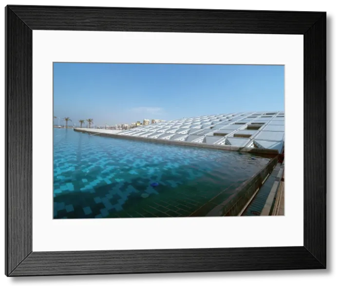 Framed Print : Bibliotheka Alexandrina, Alexandria, Egypt, 2007. Creator: Ethel Davies Framed Print : Bibliotheka Alexandrina, Alexandria, Egypt, 2007. Creator: Ethel Davies