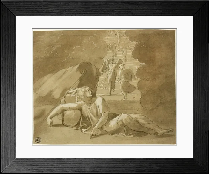 Framed Print : Jacob's Dream, n.d. Creator: Unknown Framed Print : Jacob's Dream, n.d. Creator: Unknown