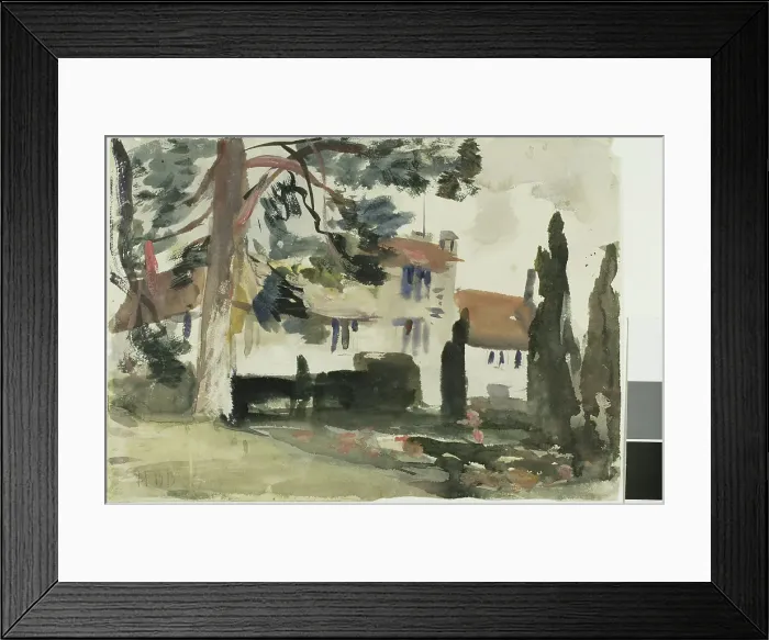 Framed Print : Ightham Mote, Kent, n.d. Creator: Hercules Brabazon Brabazon Framed Print : Ightham Mote, Kent, n.d. Creator: Hercules Brabazon Brabazon