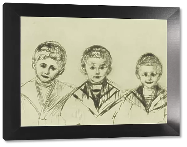 Dr. Linde's Four Sons, 1902. Creator: Edvard Munch