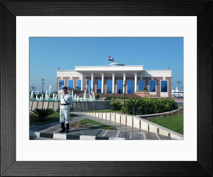 Framed Print : Terminal Building, Alexandria, Egypt, 2007. Creator: Ethel Davies Framed Print : Terminal Building, Alexandria, Egypt, 2007. Creator: Ethel Davies