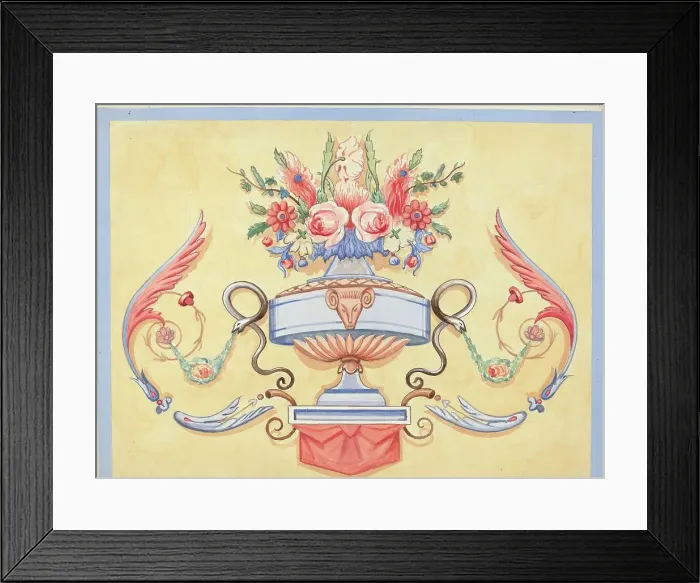 Framed Print : Wall Painting, c. 1936. Creator: Dana Bartlett Framed Print : Wall Painting, c. 1936. Creator: Dana Bartlett