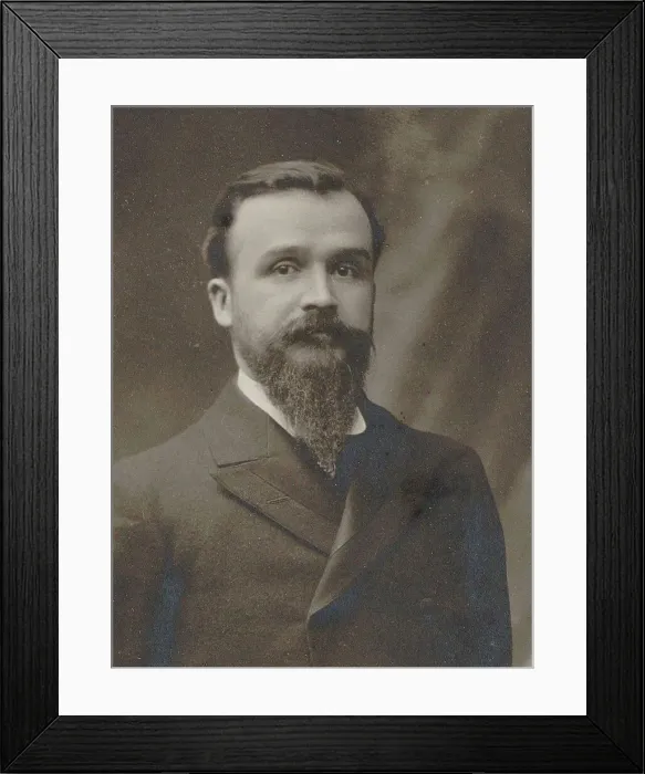 Framed Print : Portrait of the organist and composer Auguste Chapuis (1858-1933), 1909. Creator: Anonymous Framed Print : Portrait of the organist and composer Auguste Chapuis (1858-1933), 1909. Creator: Anonymous