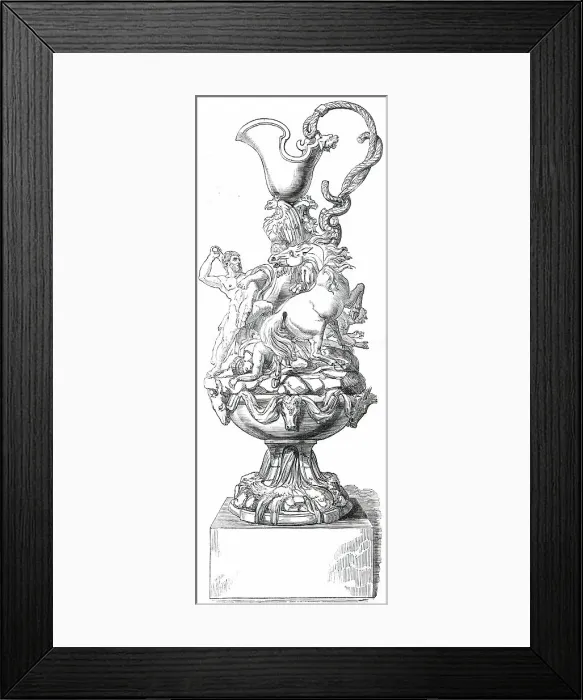 Framed Print : The Emperor's Vase, 1850. Creator: Unknown Framed Print : The Emperor's Vase, 1850. Creator: Unknown