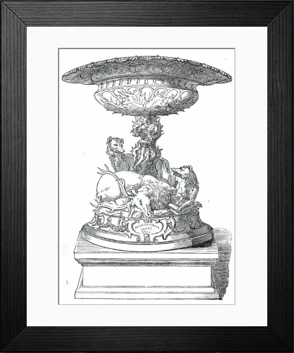 Framed Print : The Royal Hunt Cup, 1850. Creator: Unknown Framed Print : The Royal Hunt Cup, 1850. Creator: Unknown