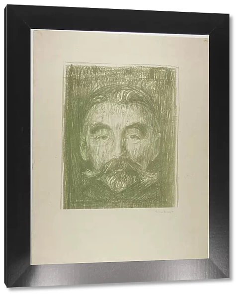 Stéphane Mallarmé, 1897. Creator: Edvard Munch
