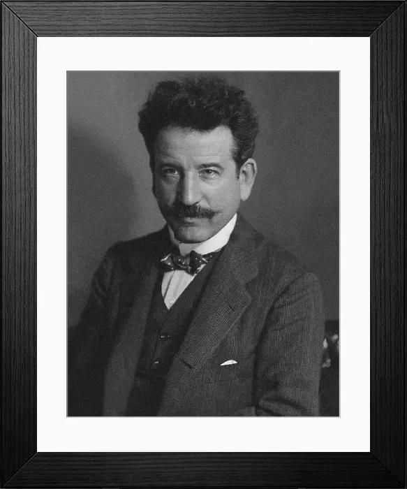 Framed Print : Portrait of the organist and composer Marco Enrico Bossi (1861-1925). Creator: Anonymous Framed Print : Portrait of the organist and composer Marco Enrico Bossi (1861-1925). Creator: Anonymous