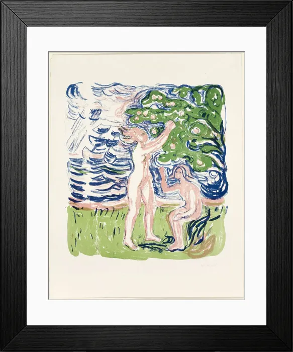 Framed Print : Neutralia, 1915. Creator: Edvard Munch Framed Print : Neutralia, 1915. Creator: Edvard Munch