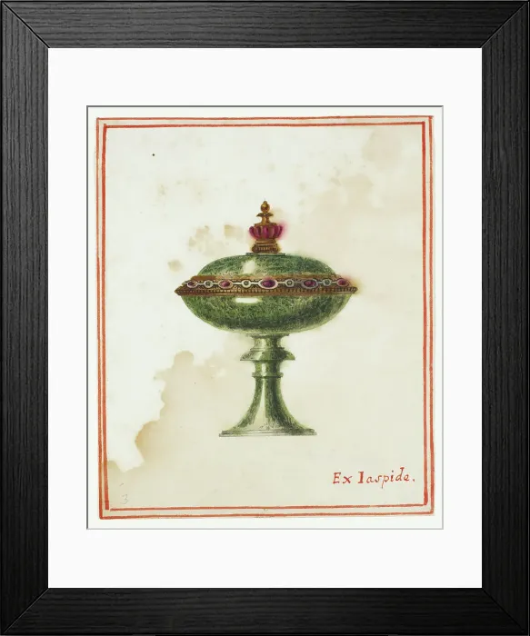 Framed Print : Jasper Covered Dish, n.d. Creator: Giuseppe Grisoni Framed Print : Jasper Covered Dish, n.d. Creator: Giuseppe Grisoni
