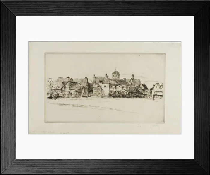 Framed Print : The Tower of St. Nizier, Troyes, 1907. Creator: Gustave Leheutre Framed Print : The Tower of St. Nizier, Troyes, 1907. Creator: Gustave Leheutre