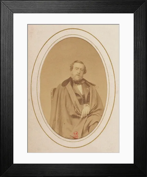 Framed Print : Portrait of the composer Adrien-Louis-Victor Boieldieu (1815-1883). Creator: Petit, Pierre (1598-1677) Framed Print : Portrait of the composer Adrien-Louis-Victor Boieldieu (1815-1883). Creator: Petit, Pierre (1598-1677)