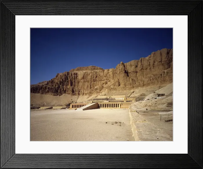 Framed Print : Hatshepsut, Deir El Bahri, Egypt, 1984. Creator: Ethel Davies Framed Print : Hatshepsut, Deir El Bahri, Egypt, 1984. Creator: Ethel Davies