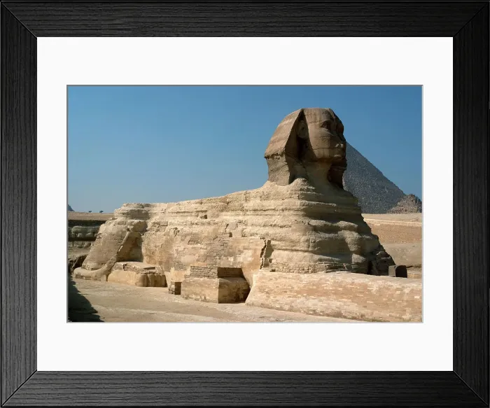 Framed Print : Sphinx, Giza, Egypt, 2007. Creator: Ethel Davies Framed Print : Sphinx, Giza, Egypt, 2007. Creator: Ethel Davies