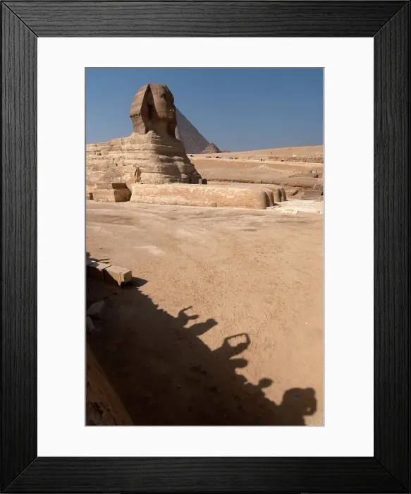 Framed Print : Sphinx, Giza, Egypt, 2007. Creator: Ethel Davies Framed Print : Sphinx, Giza, Egypt, 2007. Creator: Ethel Davies