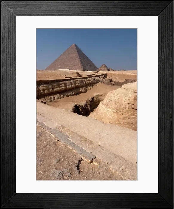 Framed Print : Sphinx, Giza, Egypt, 2007. Creator: Ethel Davies Framed Print : Sphinx, Giza, Egypt, 2007. Creator: Ethel Davies