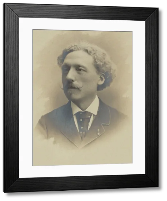 Framed Print : Portrait of the composer Louis Diémer (1843-1919), 1896. Creator: Photo studio W. Lacroix, Nice Framed Print : Portrait of the composer Louis Diémer (1843-1919), 1896. Creator: Photo studio W. Lacroix, Nice