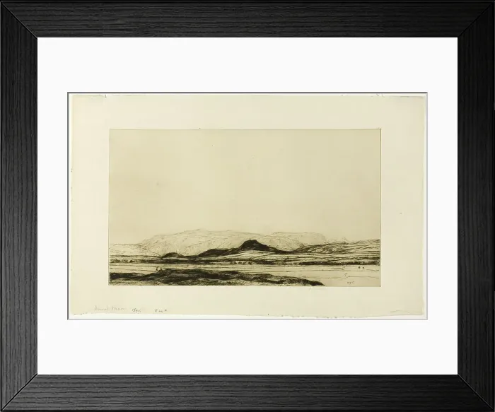 Framed Print : Dinnet Moor, 1912. Creator: David Young Cameron Framed Print : Dinnet Moor, 1912. Creator: David Young Cameron