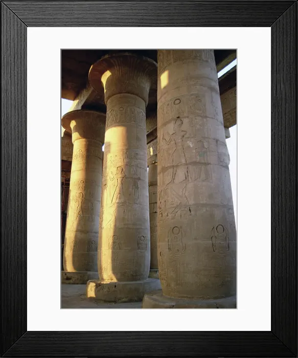 Framed Print : Karnak, Egypt, 1984. Creator: Ethel Davies Framed Print : Karnak, Egypt, 1984. Creator: Ethel Davies