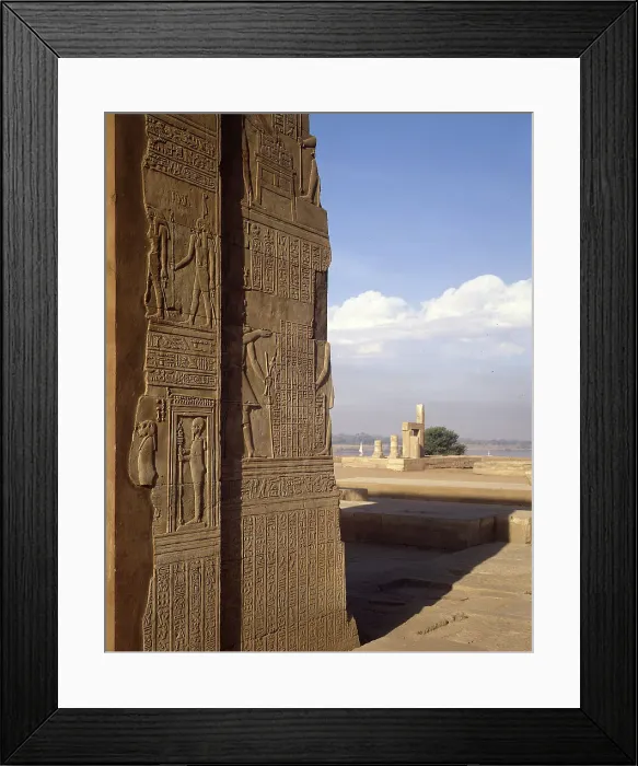 Framed Print : Kom Ombo, Egypt, 1984. Creator: Ethel Davies Framed Print : Kom Ombo, Egypt, 1984. Creator: Ethel Davies