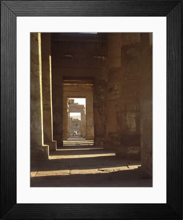 Framed Print : Kom Ombo, Egypt, 1984. Creator: Ethel Davies Framed Print : Kom Ombo, Egypt, 1984. Creator: Ethel Davies