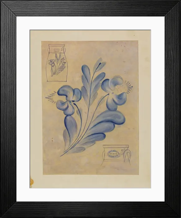 Framed Print : Churn, 1937. Creator: Eugene Barrell Framed Print : Churn, 1937. Creator: Eugene Barrell