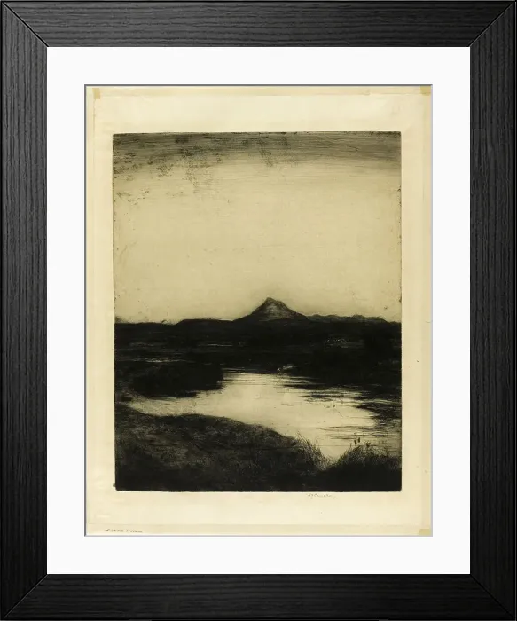 Framed Print : Ben Ledi, 1911. Creator: David Young Cameron Framed Print : Ben Ledi, 1911. Creator: David Young Cameron