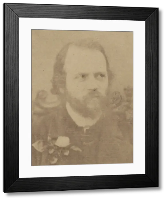Framed Print : Portrait of the pianist and composer Charles-Valentin Alkan (1813-1888), 1860. Creator: Anonymous Framed Print : Portrait of the pianist and composer Charles-Valentin Alkan (1813-1888), 1860. Creator: Anonymous