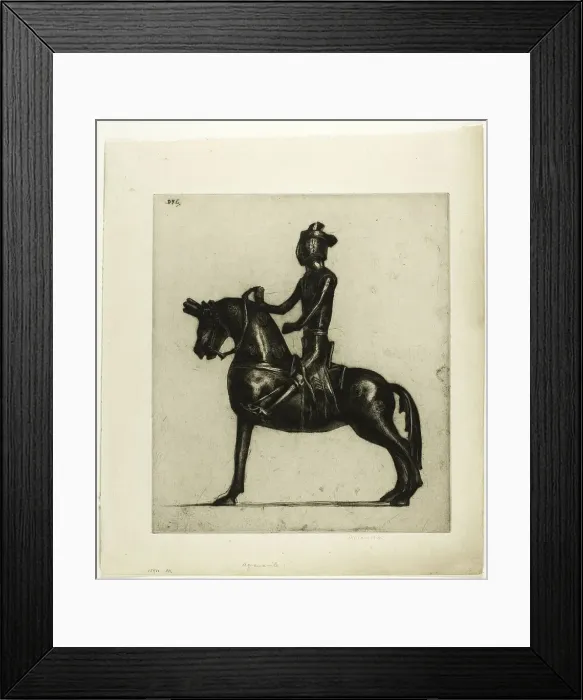 Framed Print : Aquamanile, 1913. Creator: David Young Cameron Framed Print : Aquamanile, 1913. Creator: David Young Cameron