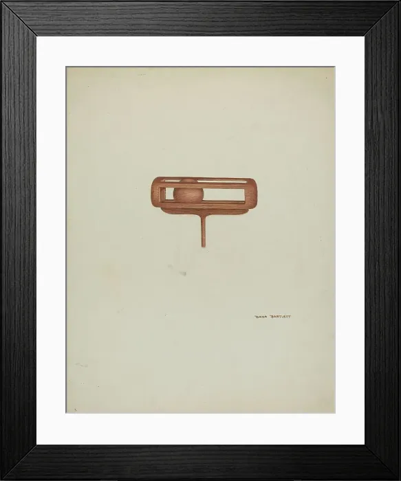 Framed Print : Rattle, 1935 / 1942. Creator: Dana Bartlett Framed Print : Rattle, 1935 / 1942. Creator: Dana Bartlett